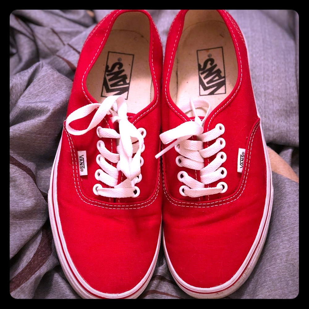 Classic Red Vans